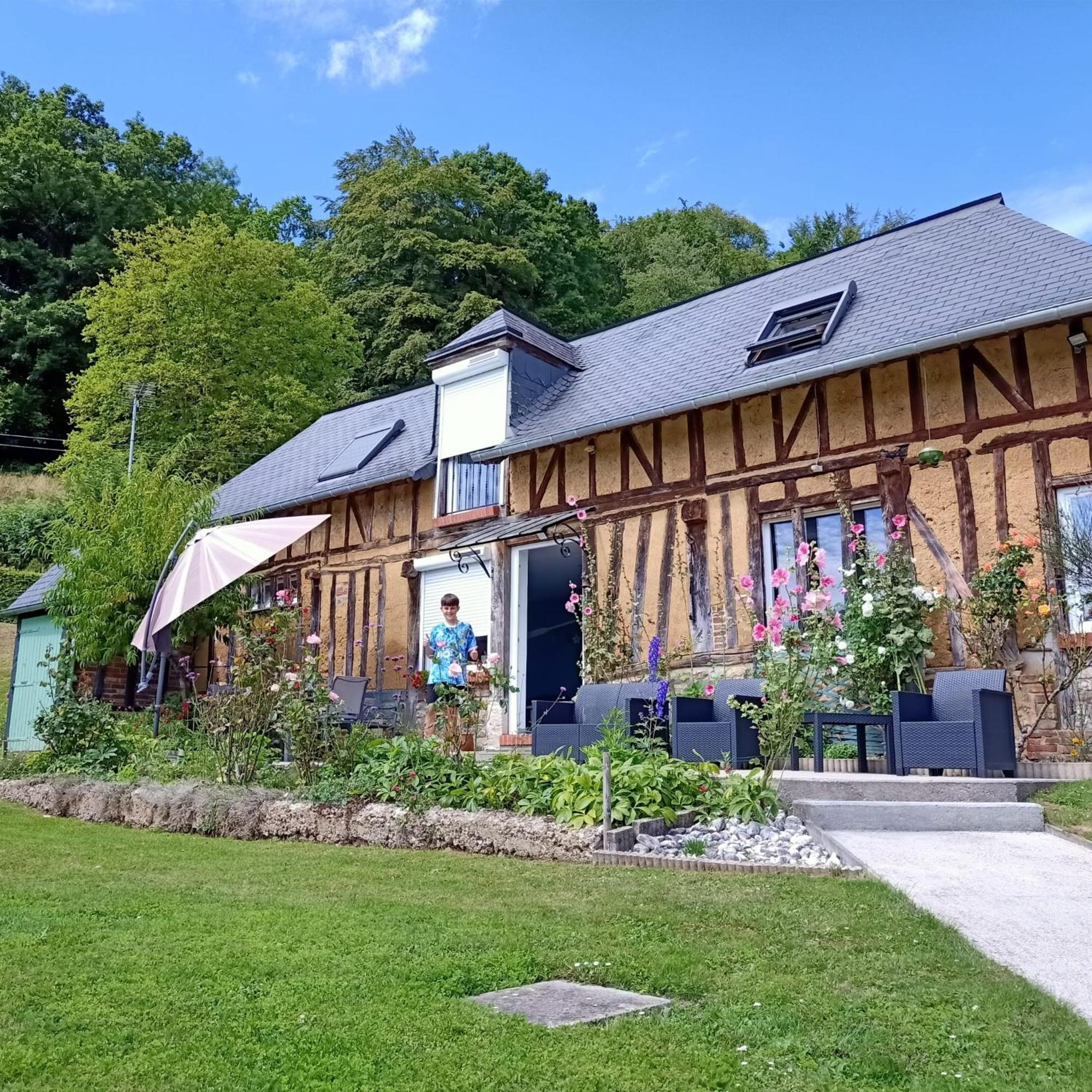 La Pomme Verte Authou Exterior foto