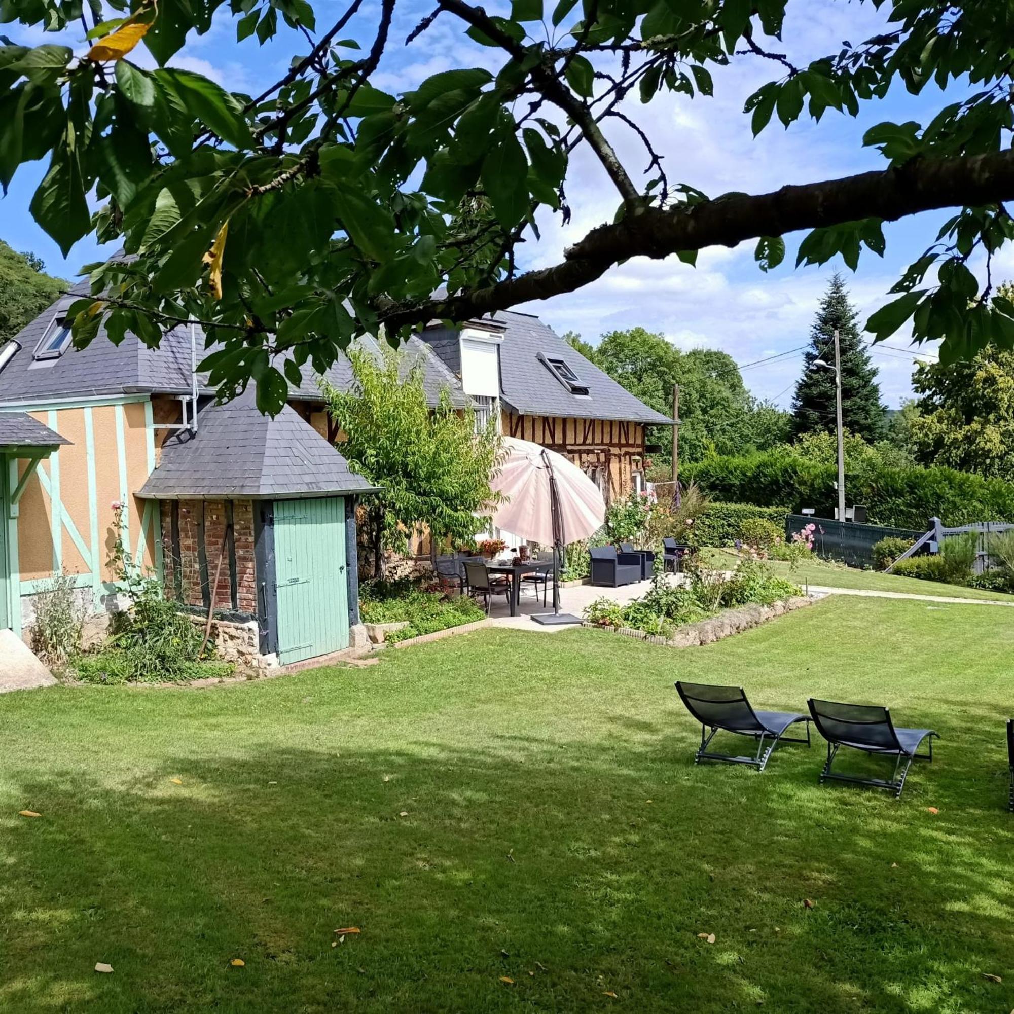 La Pomme Verte Authou Exterior foto